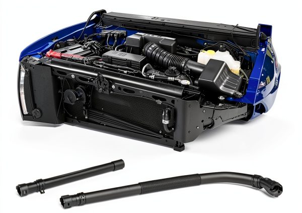 FITIPICI HVAC Heater Hose 626-721 Black Rubber for Ford F-150-3