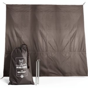 Camping Tarp Wise Owl Outfitters Waterproof Ultralight Large Gray-0