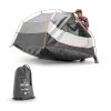 Camping Tarp Wise Owl Outfitters Waterproof Ultralight Large Gray-3